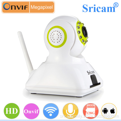 Sricam SP006 Indoor HD 720P IR-CUT Night Vision Wifi Baby Monitor Pan Tilt Small IP Camera